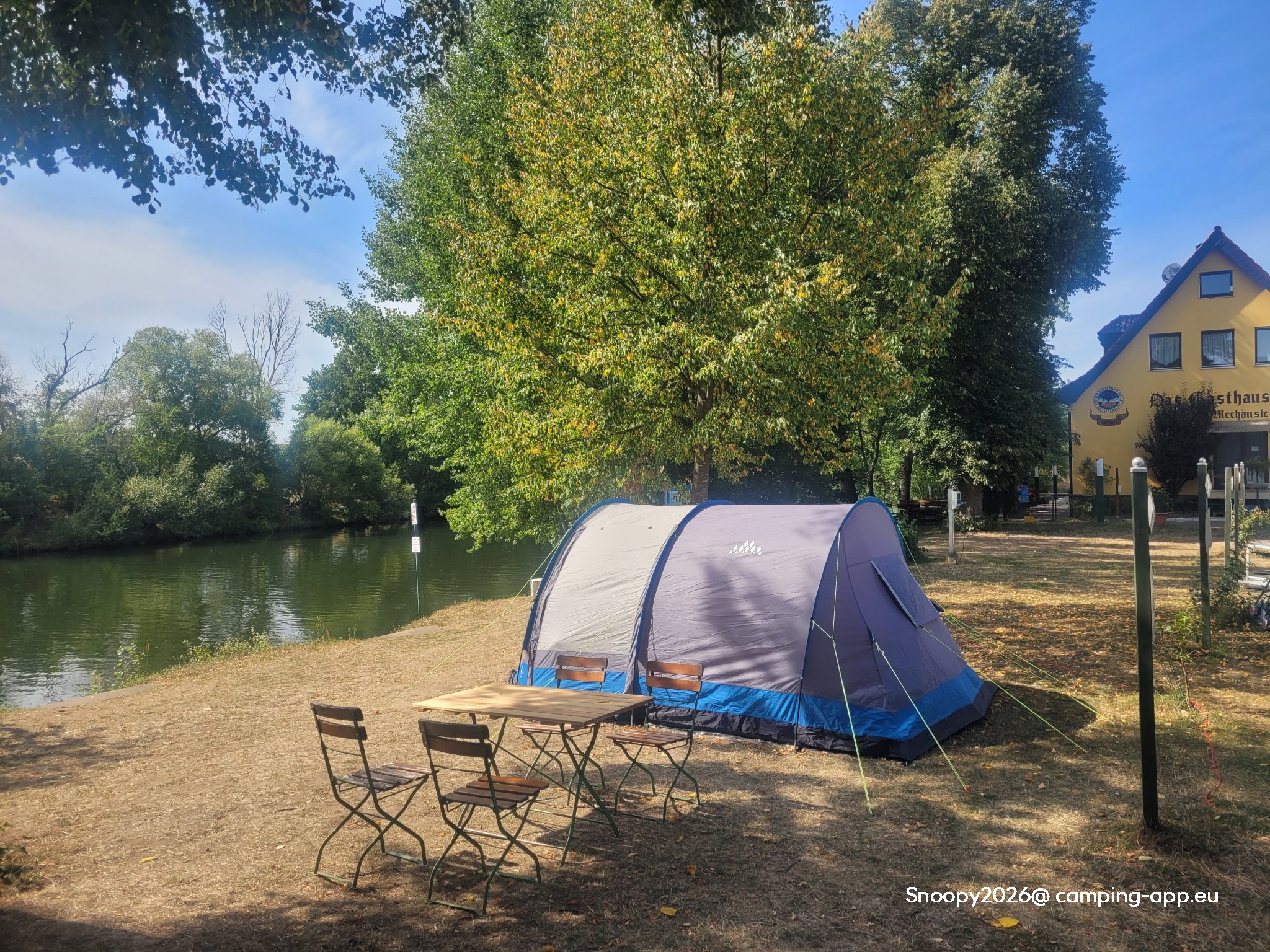 Stellplatz bei den Naturfreunden Haßfurt — Foto 2