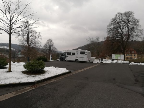Stellplatz Schlosspark König Ludwig I. Bad Brückenau — 露营车营地 in Bad Brückenau