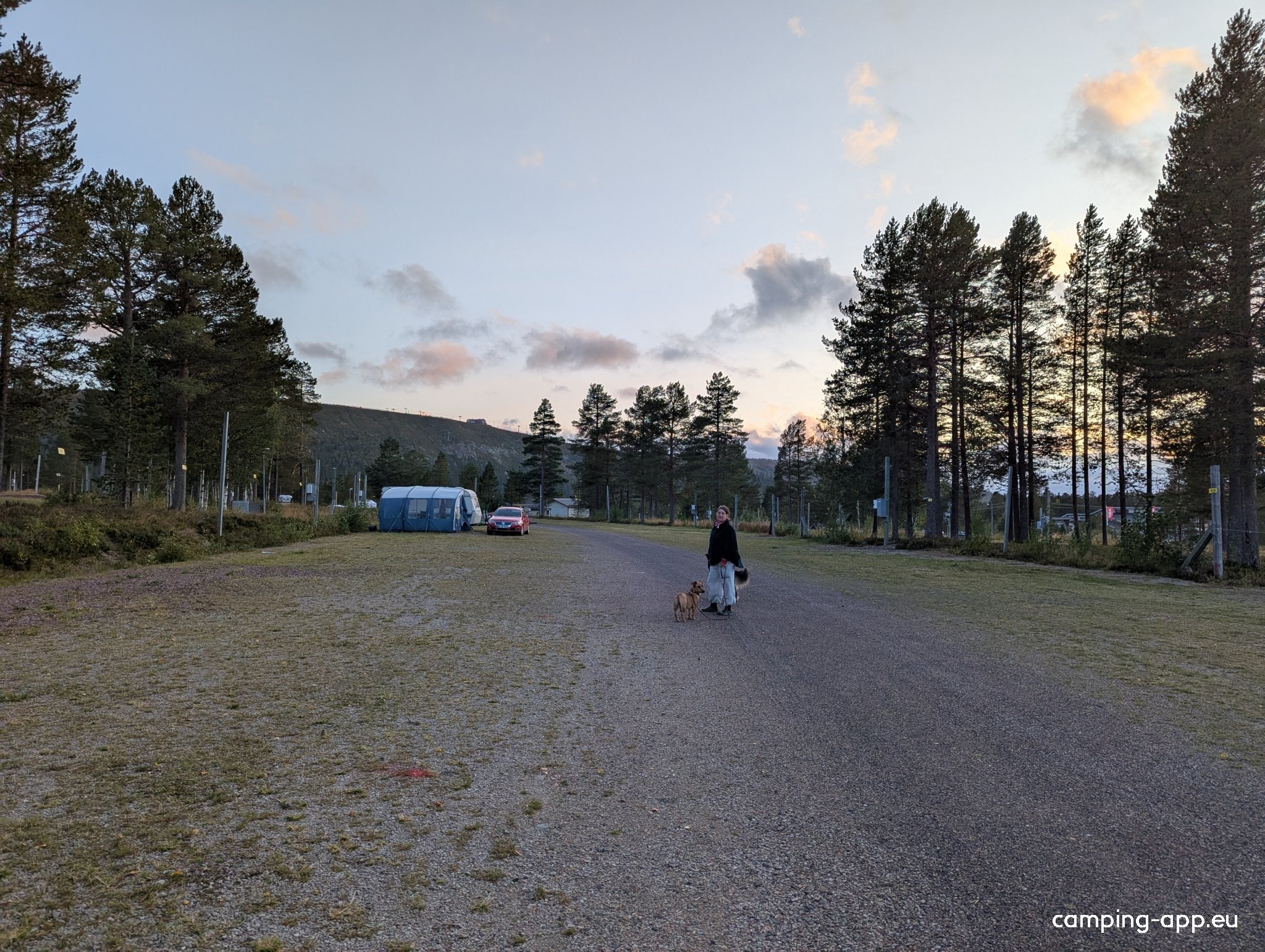 Caravan Club, Tandadalen — Camping in Sälen