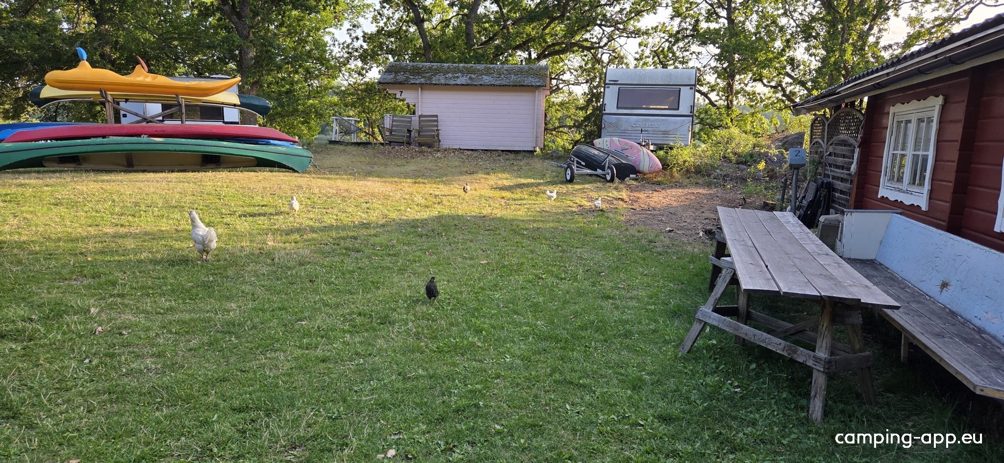 Blankaholms Bad- och Naturcamping — Campingplads in Hjorted