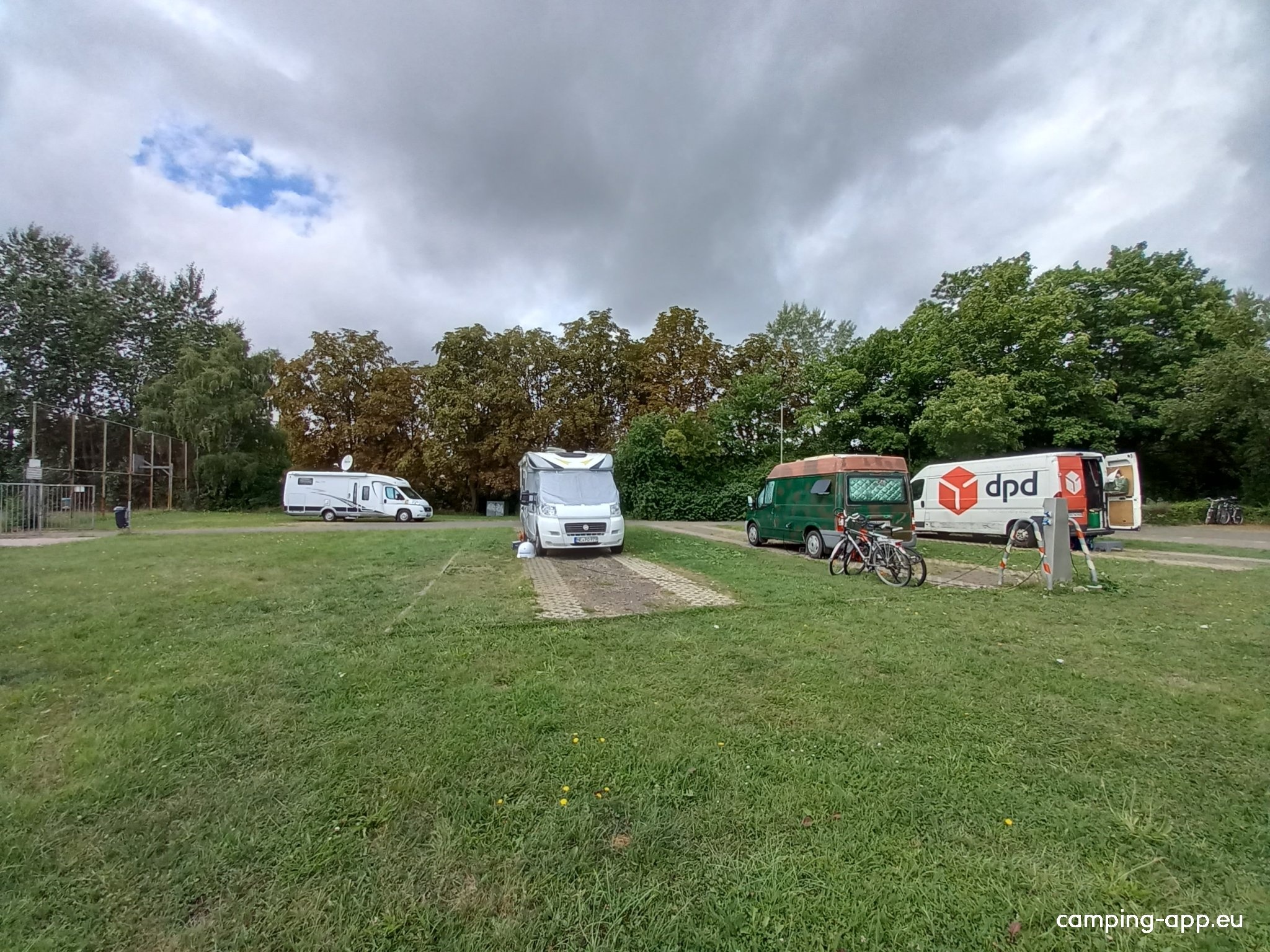 Wohnmobilstellplatz Echzell — Sítio para autocaravanas in Echzell