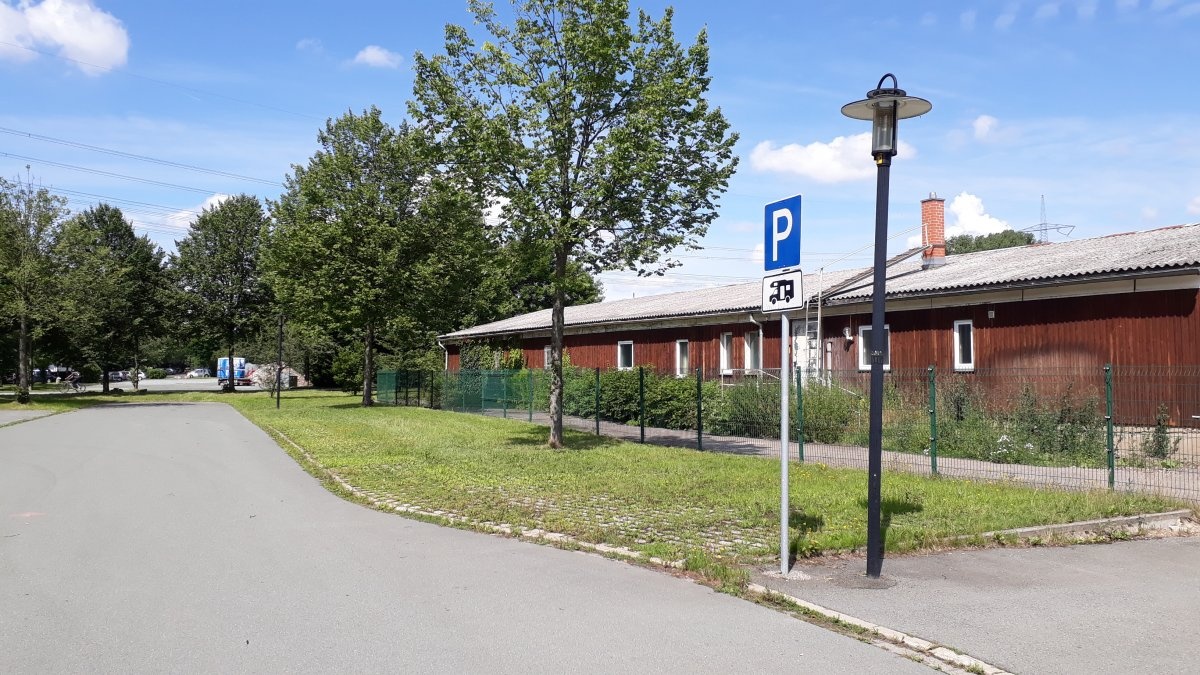 Stellplatz Wasserschloss Klaffenbach — Sítio para autocaravanas in Chemnitz Klaffenbach