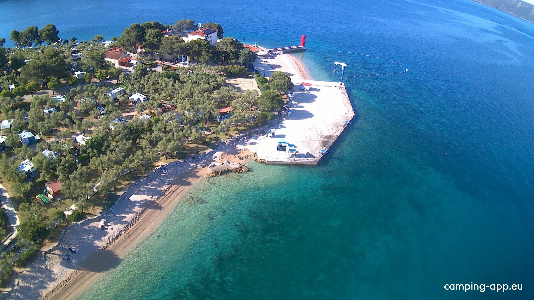 Camping Kovačine — Area da campeggio in Cres