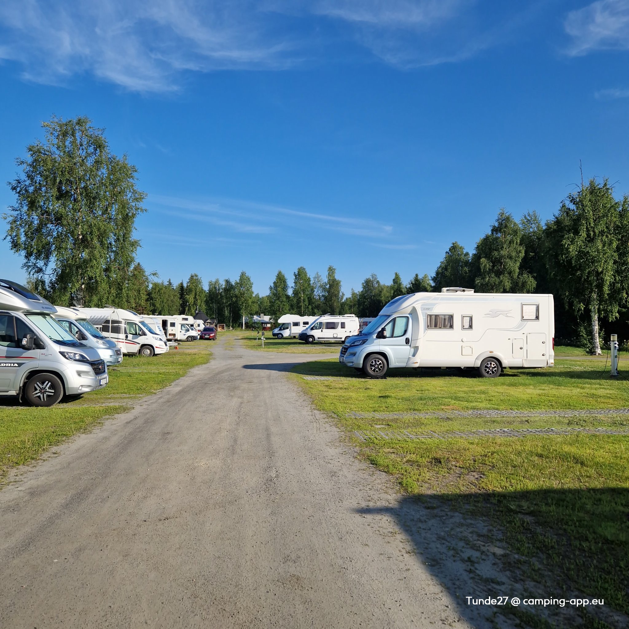 Kukkolaforsen — Stellplatz in Haparanda
