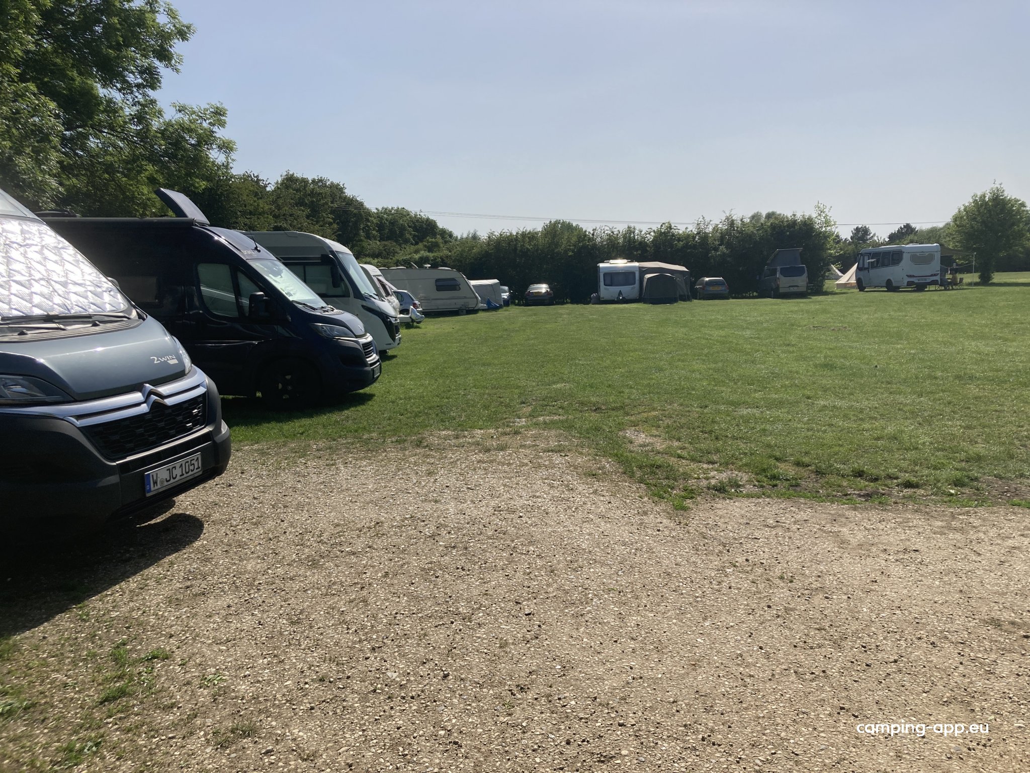Valley Farm Campsite — Kamp yeri in Farmoor
