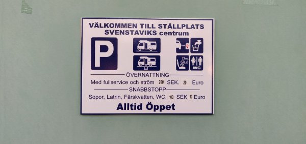 Stellplatz Svenstavik