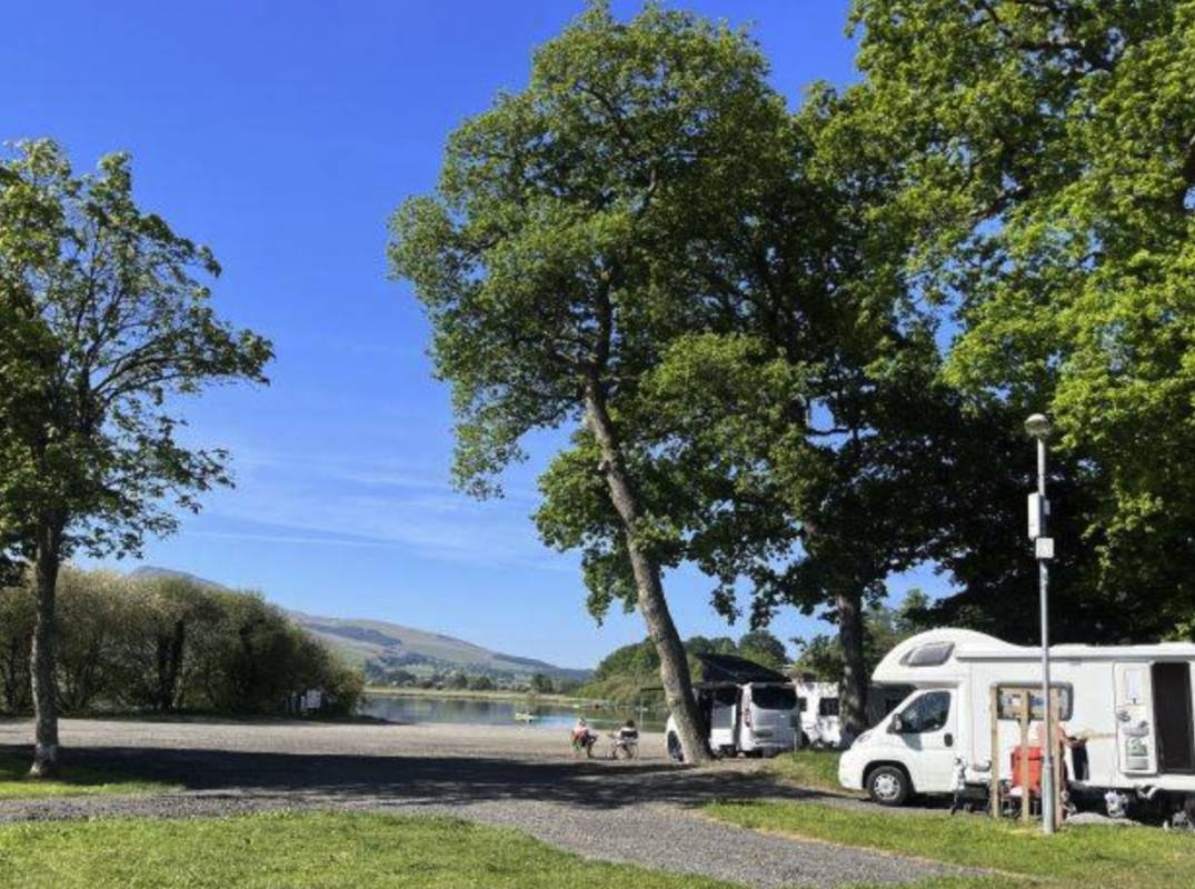 Glanllyn Caravan & Camping Park — Area da campeggio in Bala, Gwynedd