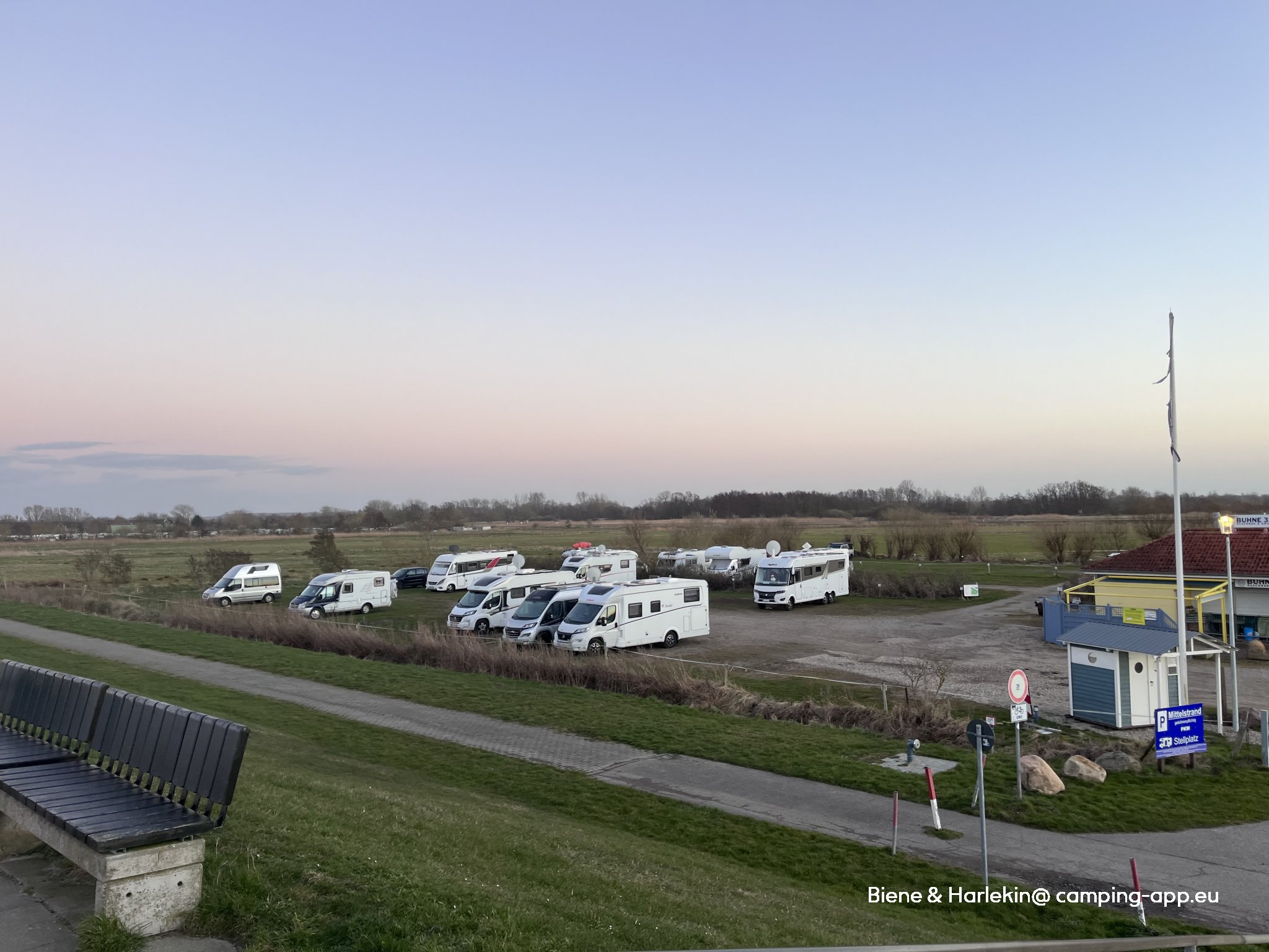 Stellplatz Mittelstrand Schönberg — Sp. parking dla kamperów in Schönberg (Holstein)