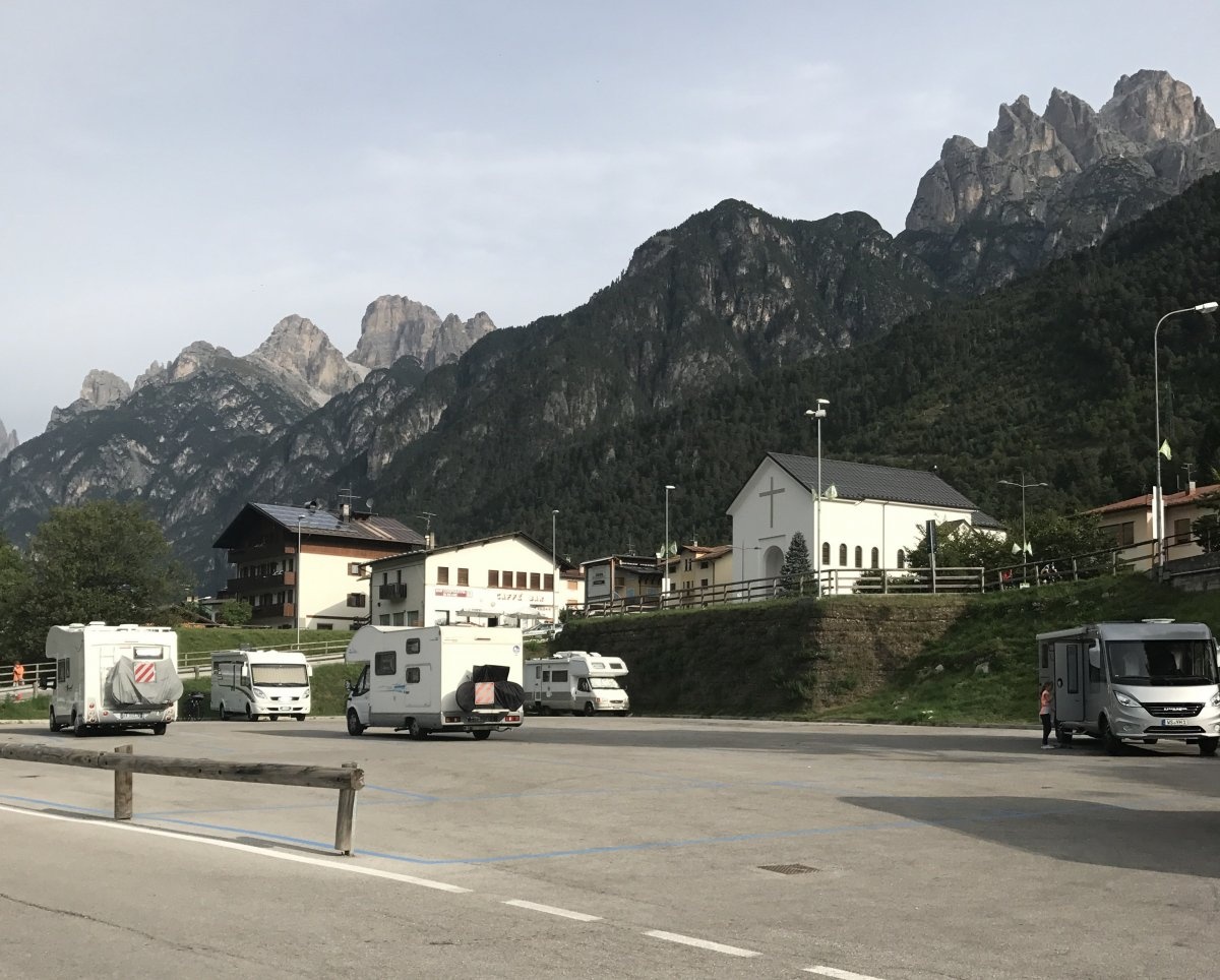 Area Camper Auronzo Di Cadore — Stellplatz in Auronzo Di Cadore