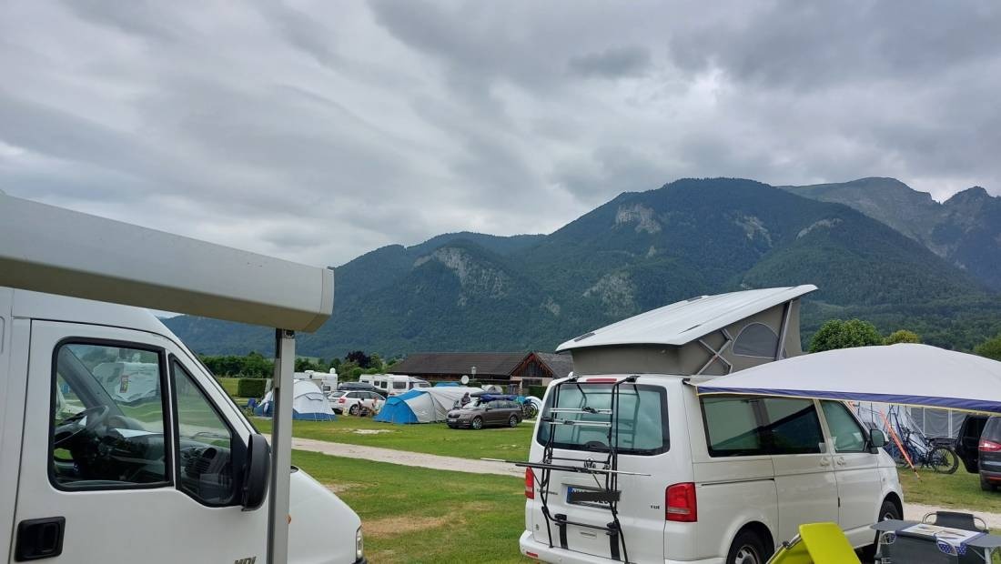 Camping Wolfgangblick — Campingplatz in Abersee