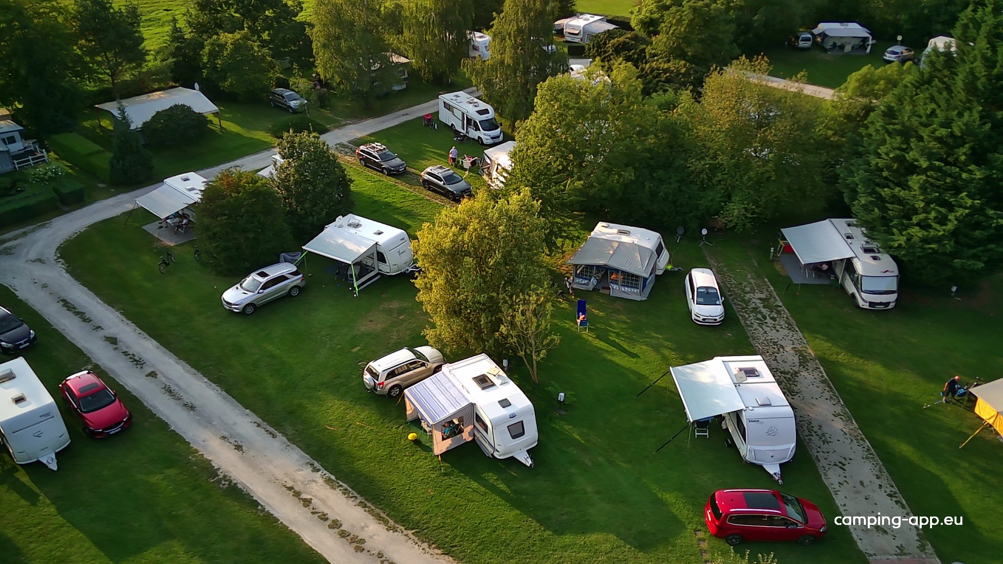 Camping an der Rudelsburg