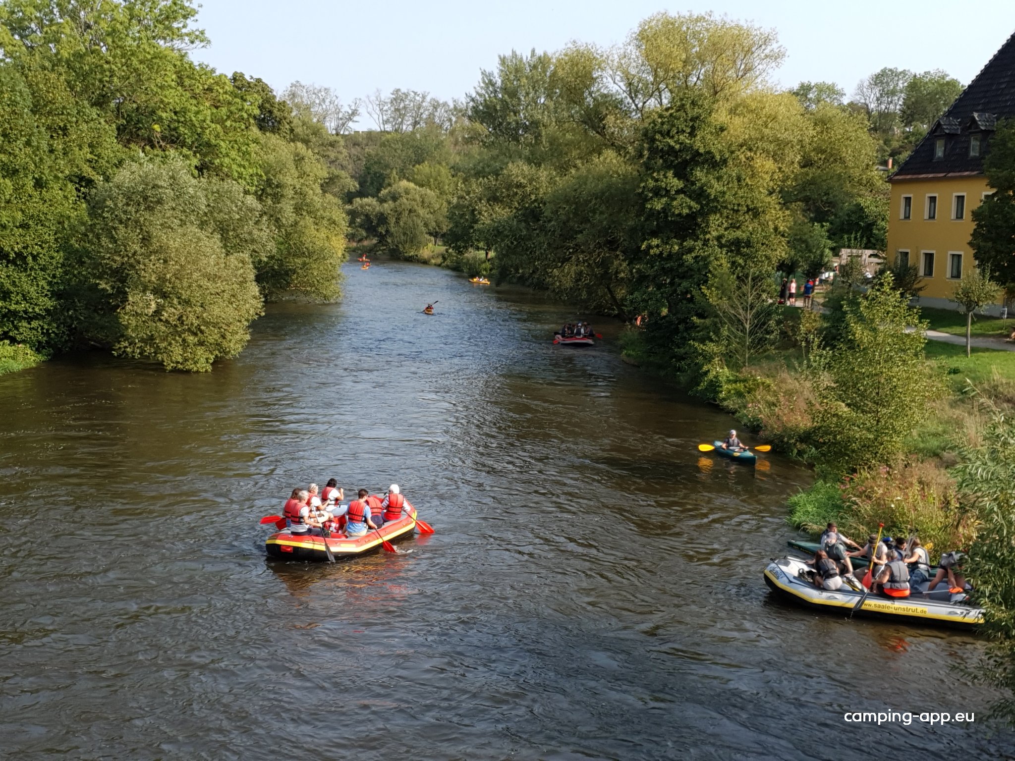Camping an der Rudelsburg — Foto 3