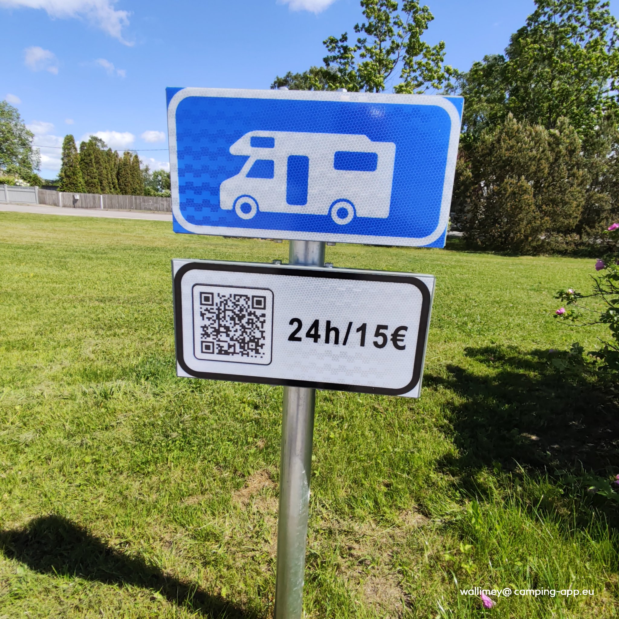 Parkplatz am Strand Haapsalu — Foto 4