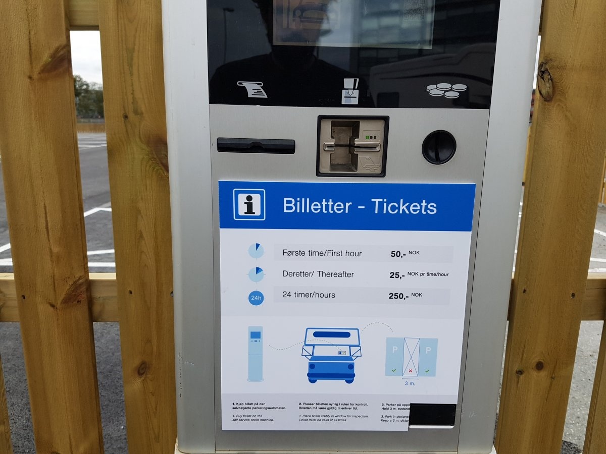 Trondheim bobilparkering Nyhavna — Місце для кемперів in Trondheim