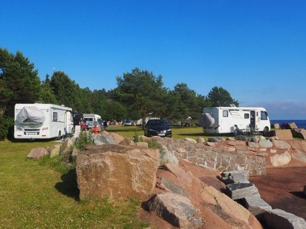 Bagatell Camping — Area da campeggio in Fevik
