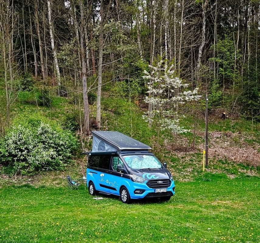 Stellplatz Pobershau — Camperplads in Marienberg
