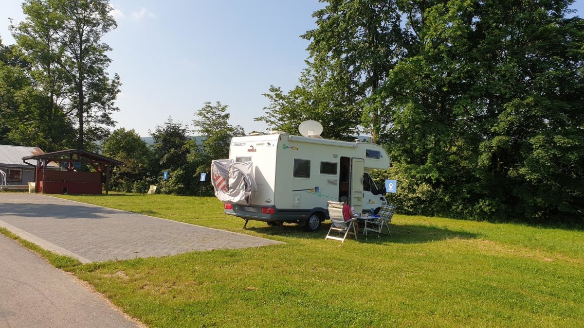 Sękowa — Area Autocaravanas in Sekowa