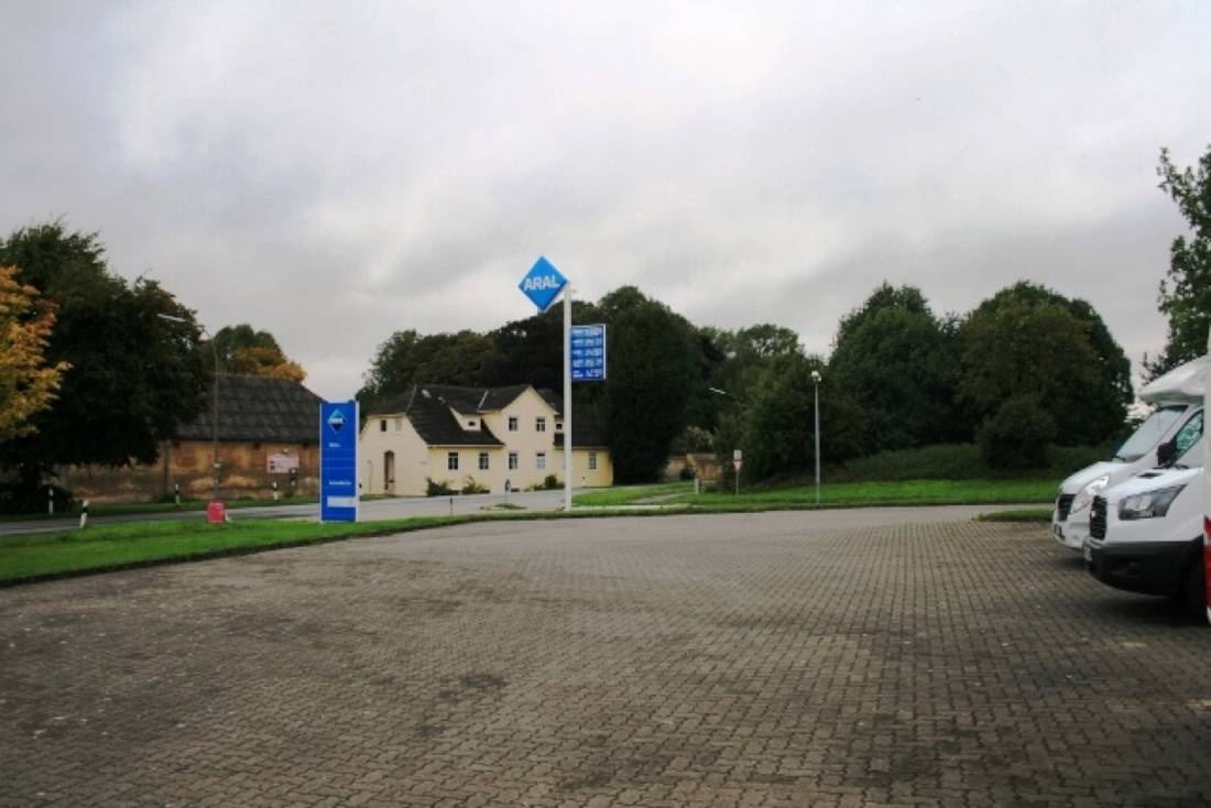 Stellplatz am Aral Autohof Kappeln — Stellplatz in Kappeln-Ellenberg