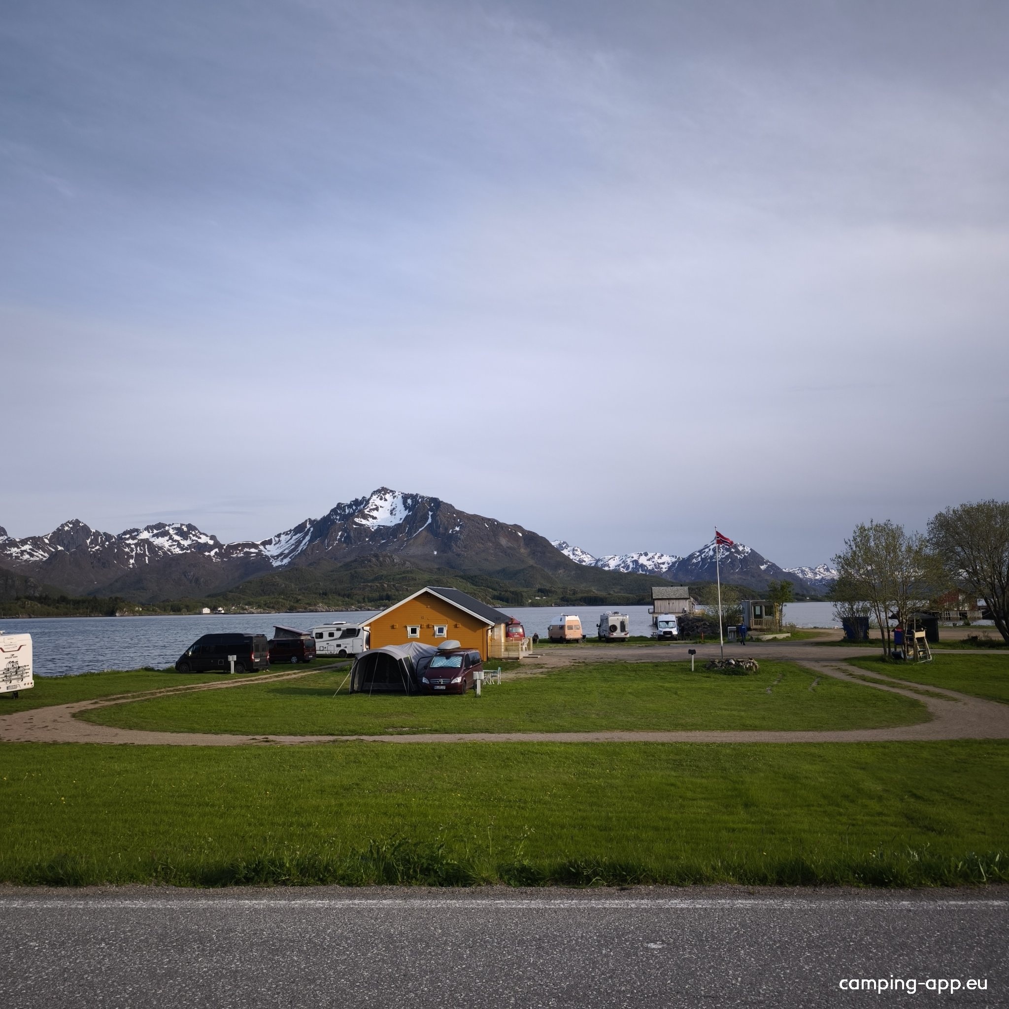 Møysalen Camping — Area da campeggio in 8414