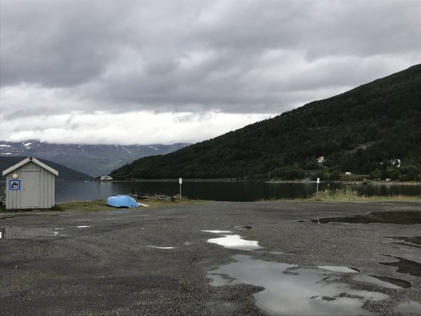 Burfjord — Area Autocaravanas in Kvænangen kommune