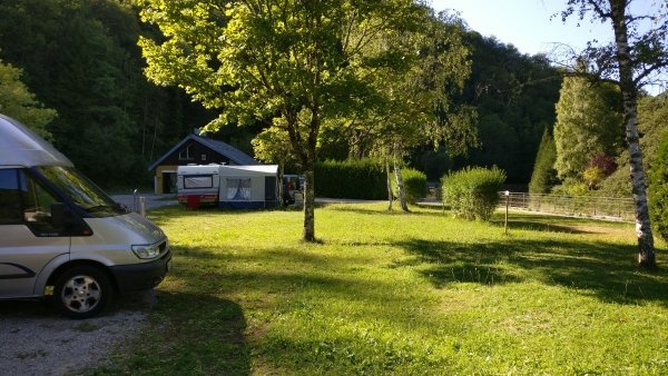 Camping Municipal Lods — Campervan Site in Lods