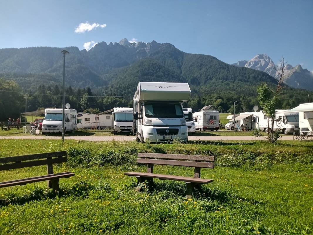 Stellplatz Tarvisio/Fusine — Campervan Site in Fusine Confine