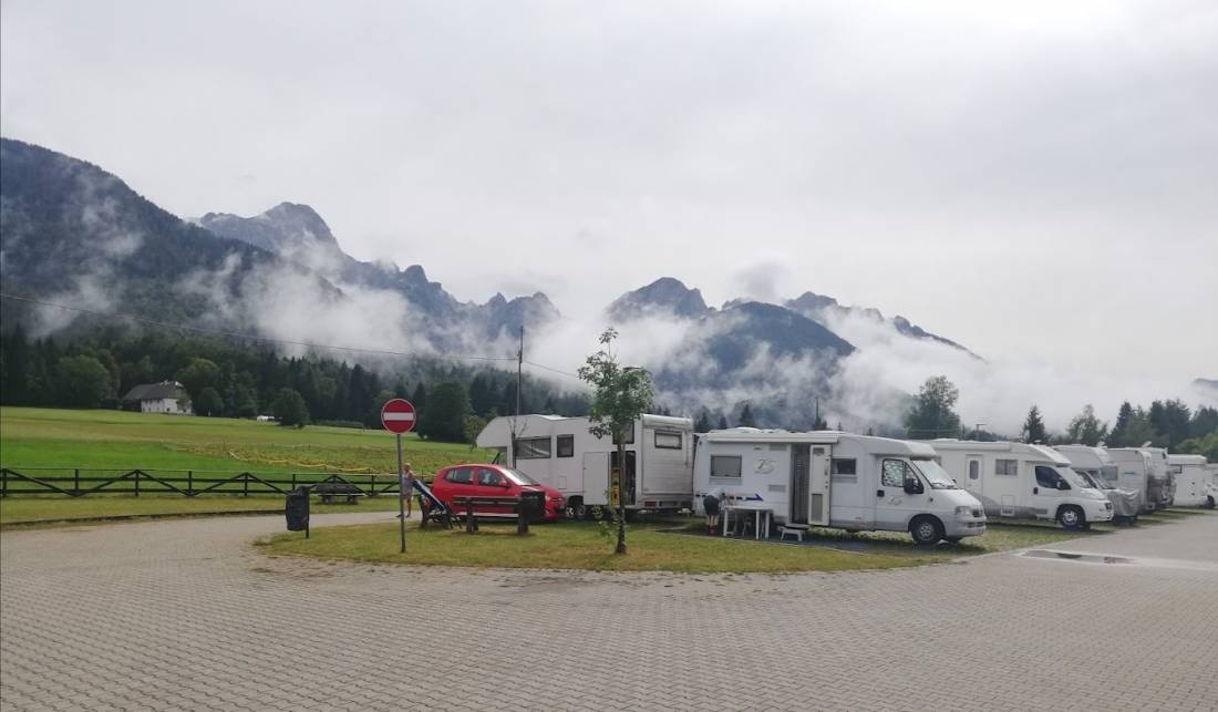 Stellplatz Tarvisio/Fusine — Stellplatz in Fusine Confine