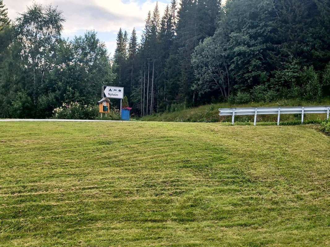 Nyheim Camping — Area da campeggio in Namsskogan
