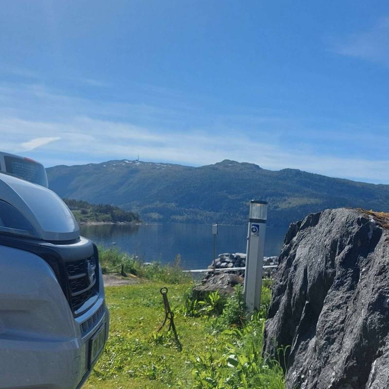 Yttervik Camping — Area da campeggio in Dalsgrenda