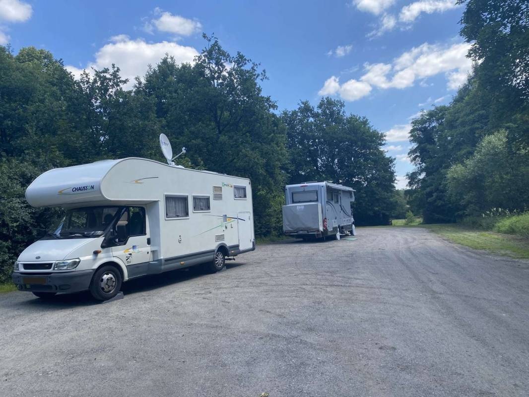 Übernachtungsparkplatz Eschede — Aire camping car in Eschede