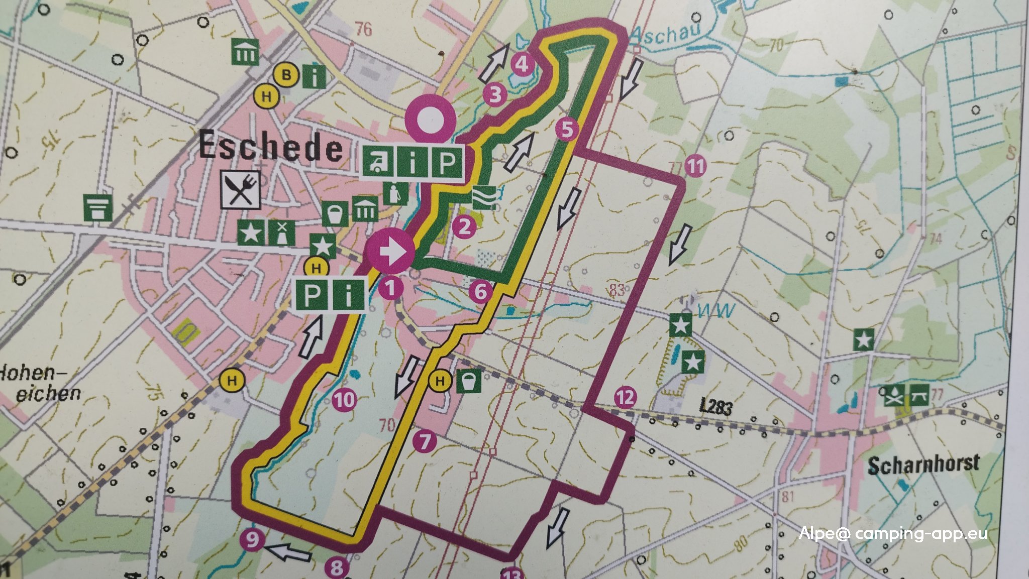 Übernachtungsparkplatz Eschede — Photo 2