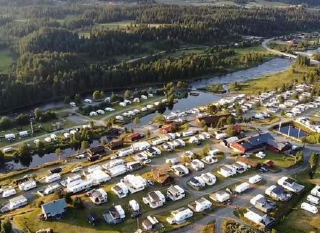 Vasetdansen Camping — Campingplads in Tisleidalen