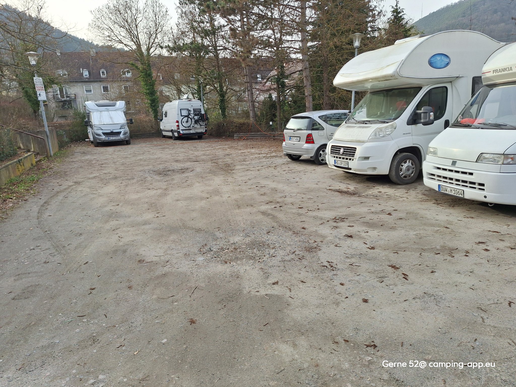 Stellplatz Lambrecht — Sítio para autocaravanas in Lambrecht