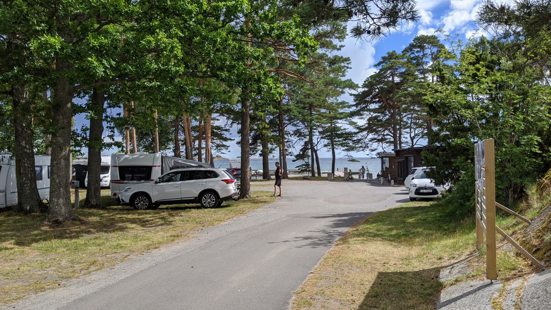 Lydhusstranda Camping — Camping Site in Stavern