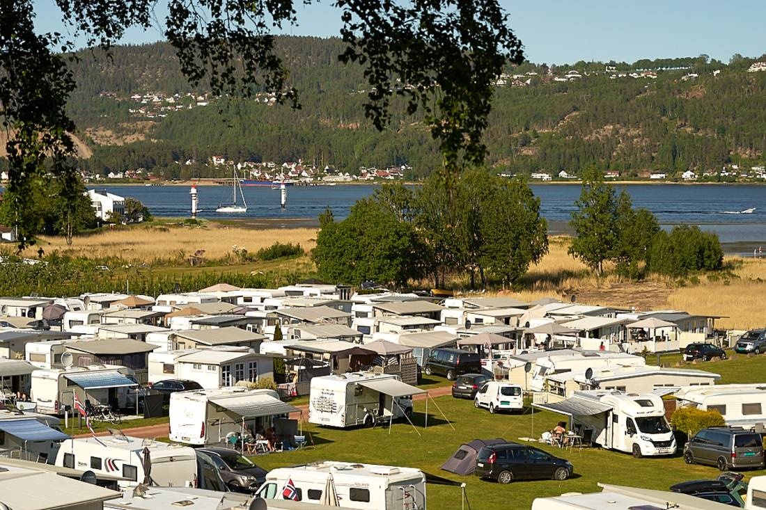 Homannsberget Camping — Campingplads in Svelvik