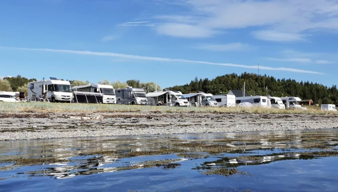 Hauganfjæra Camping — Kemping in Frosta