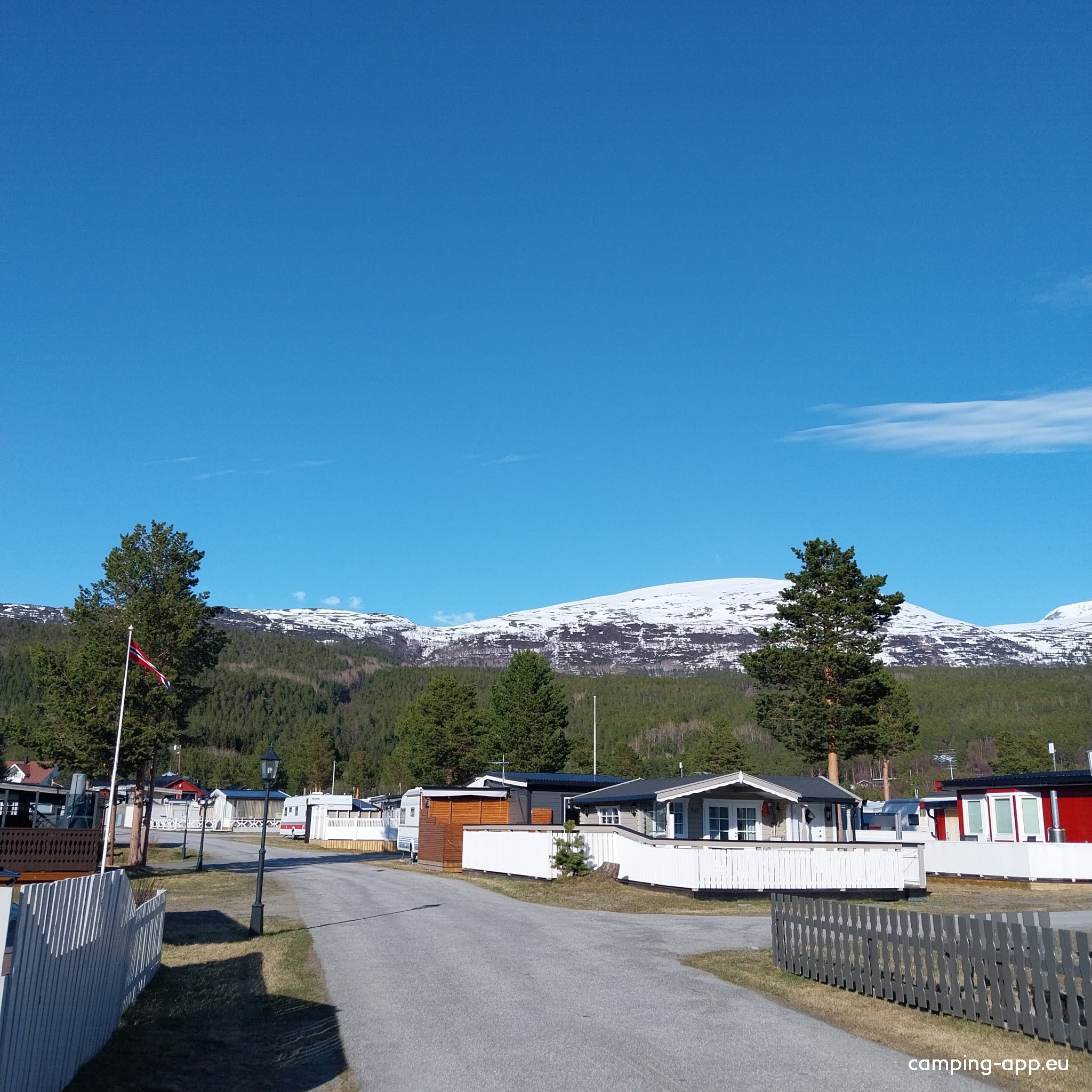 Olderelv Camping — Campingplatz in Skibotn