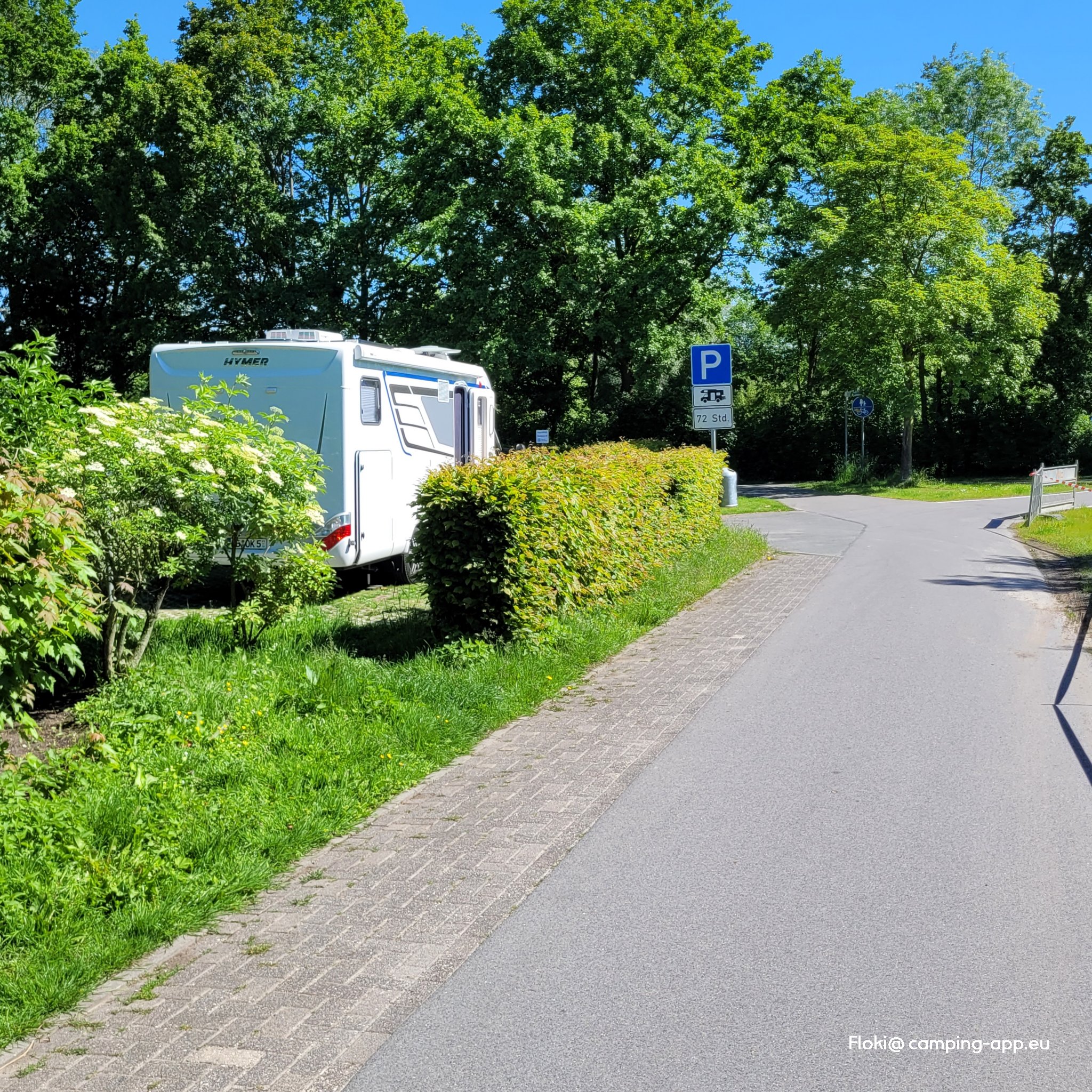 Stellplatz am Aquahaus — Area di sosta in Ahaus