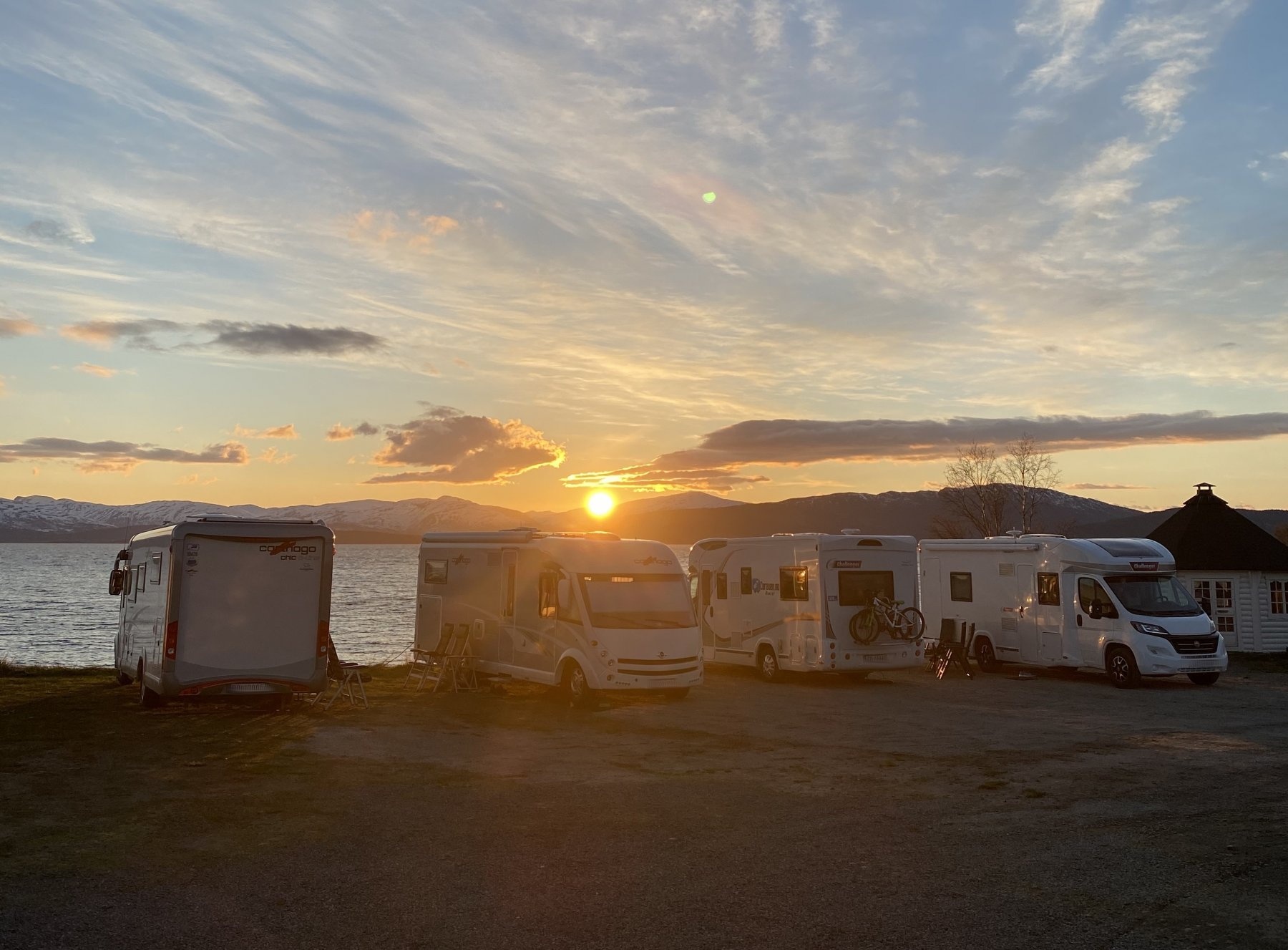 Camp Solbergfjord — Camping Site in Brøstadbotn