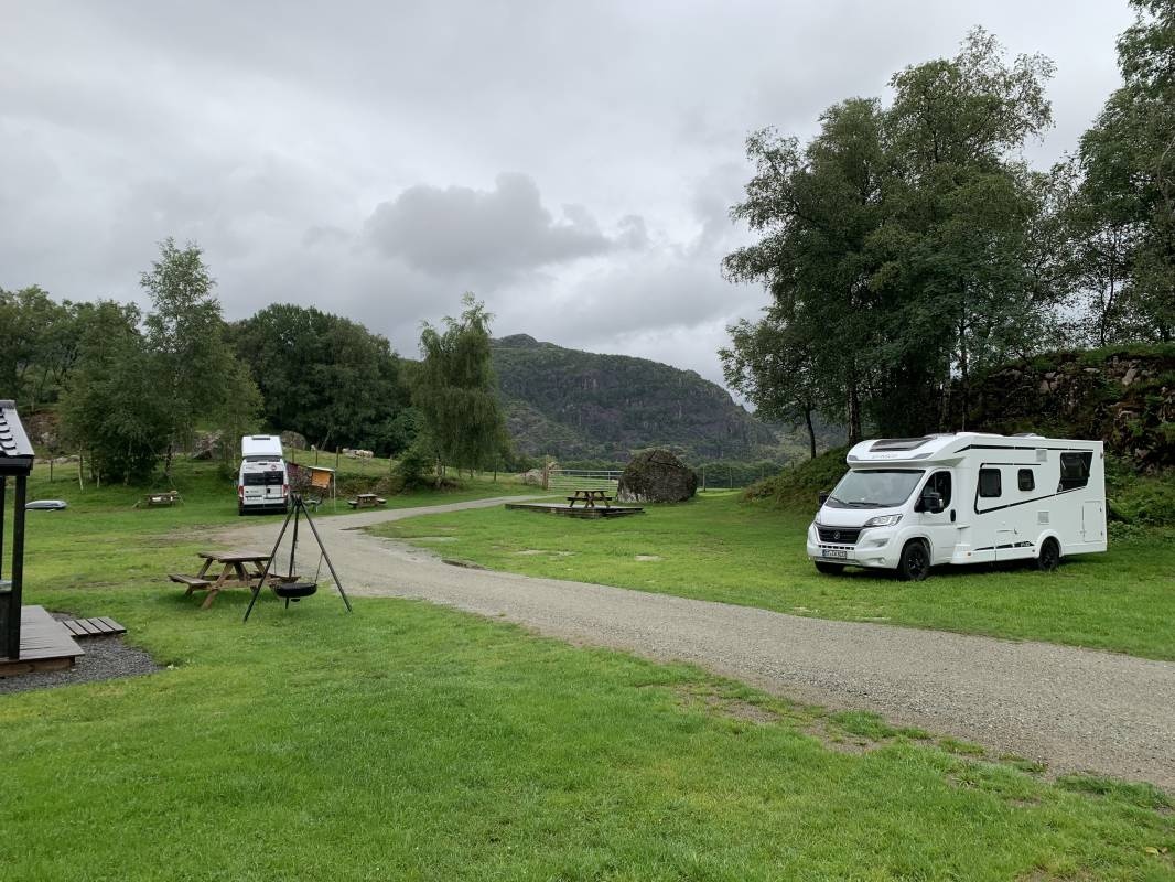 Bjerkreim Camping Gjedrem — Camping in Bjerkreim