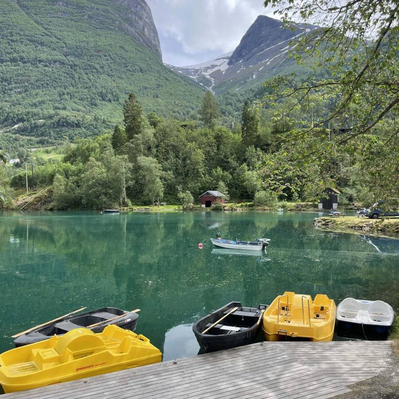 Oldevatn Camping — Kemping in Olden