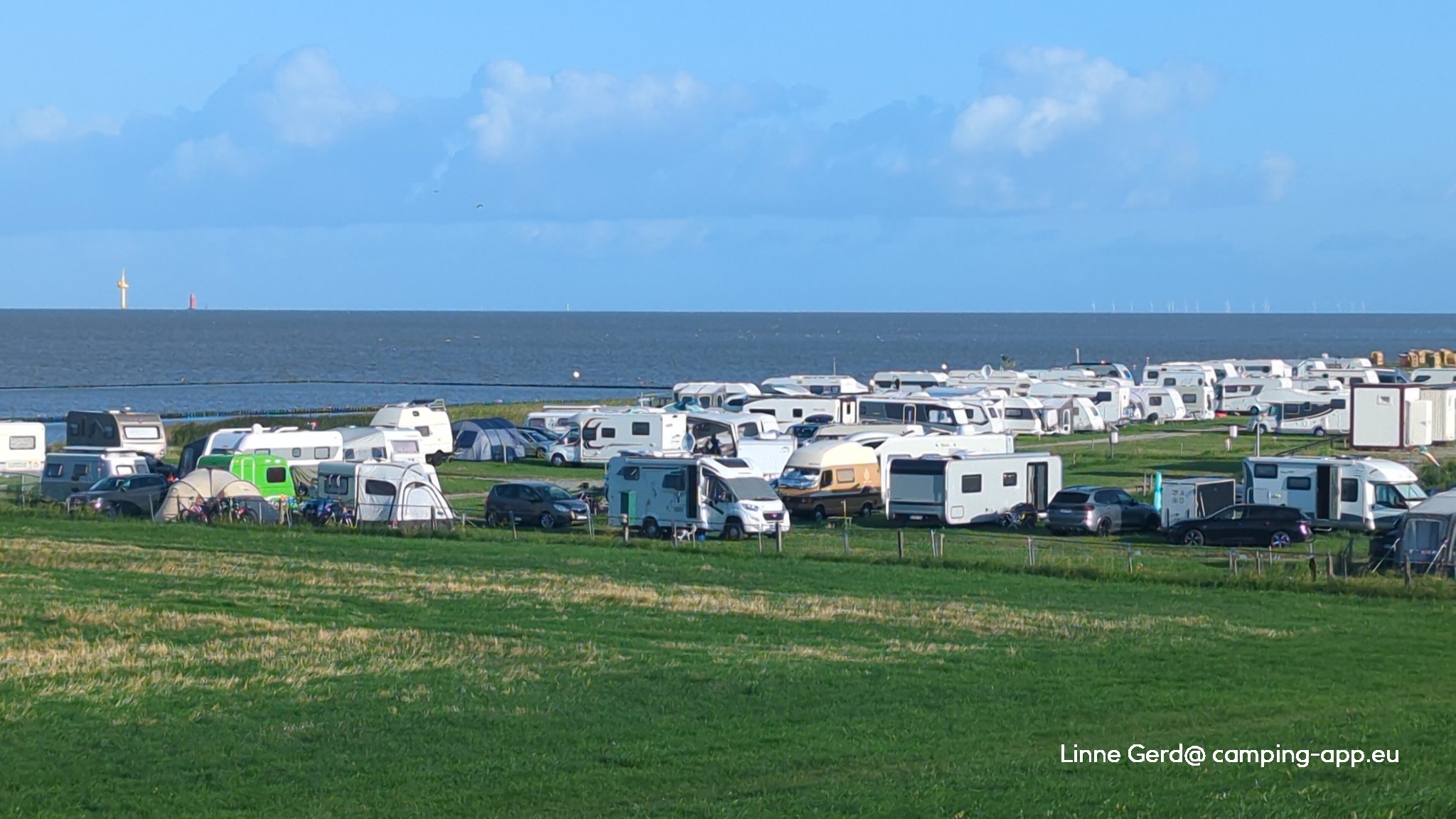 Stellplatz Campingplatz Wremer Tief