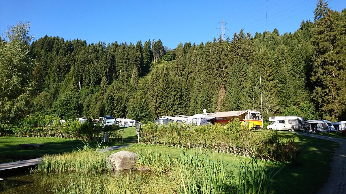 TCS Camping Disentis — Місце для кемпінгу in Disentis