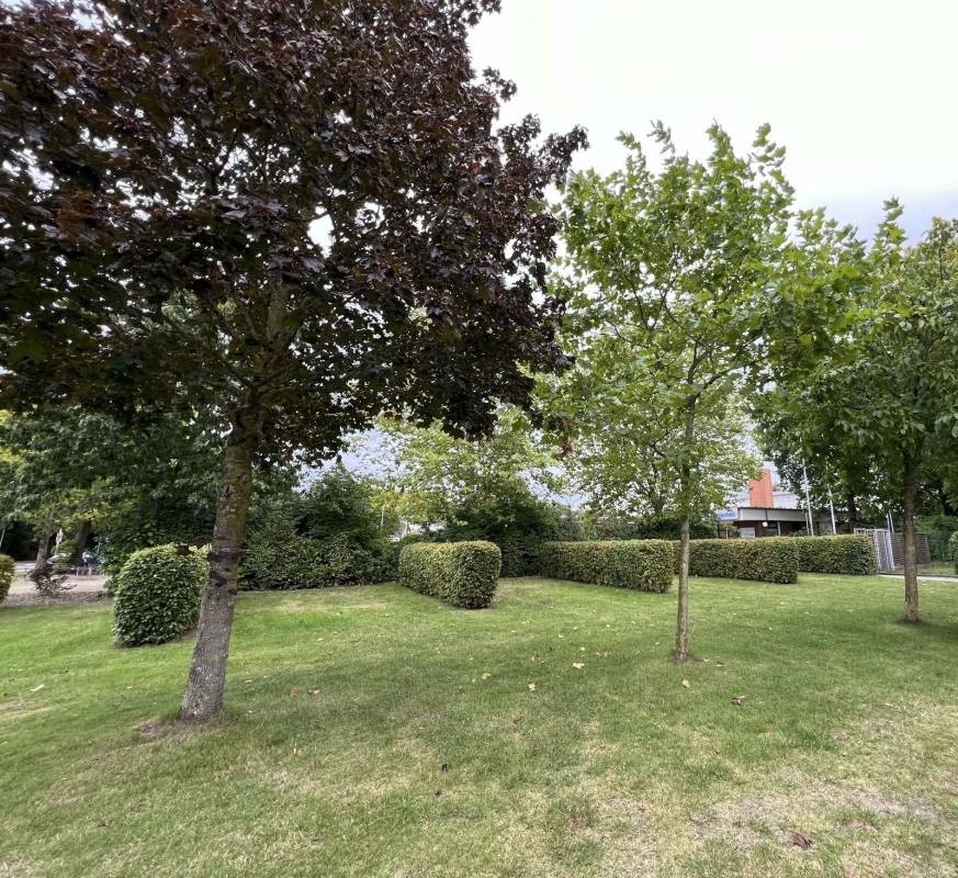 Stellplatz am Hallenfreibad Wagenfeld — Camperplaats in Wagenfeld