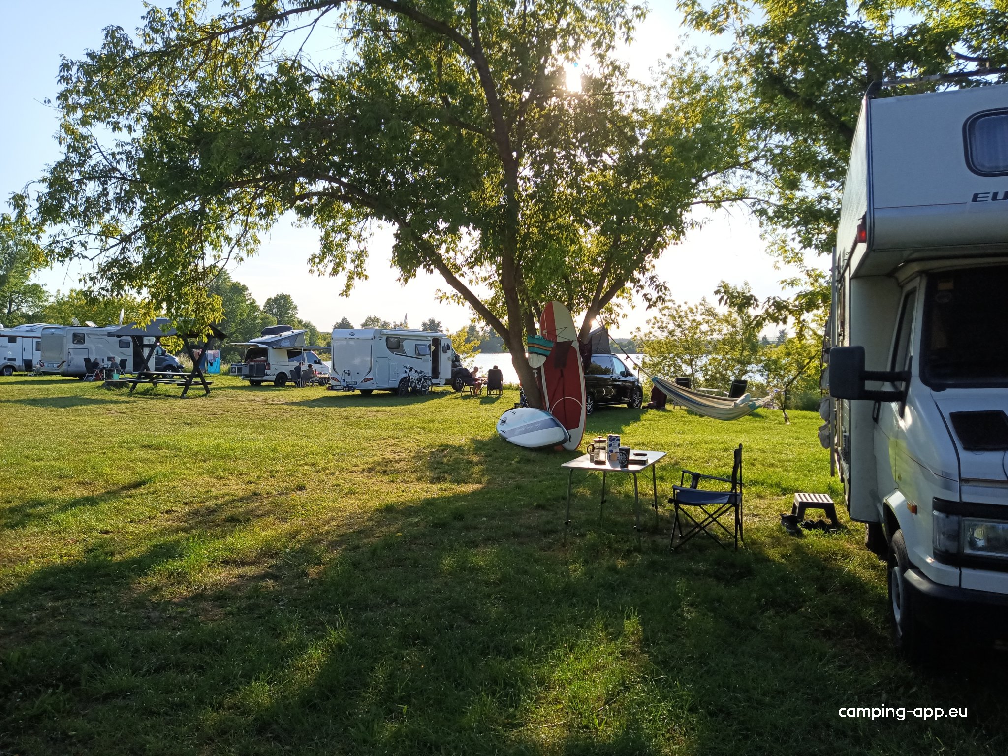 Campingplatz Mühlberg/Elbe — Sp. parking dla kamperów in Mühlberg/Elbe