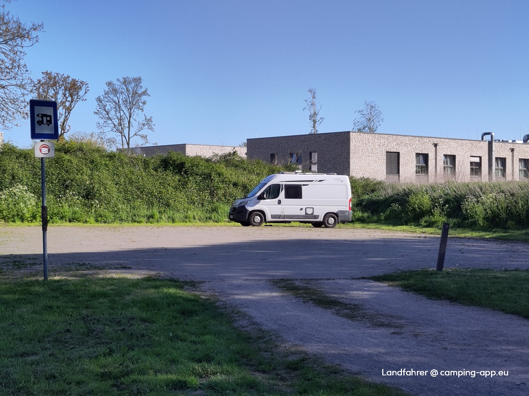 Stellplatz Hasetalstadion Herzlake — Campervan Site in Herzlake