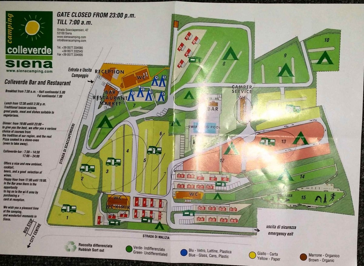 Camping Colleverde — Campingplads in Siena