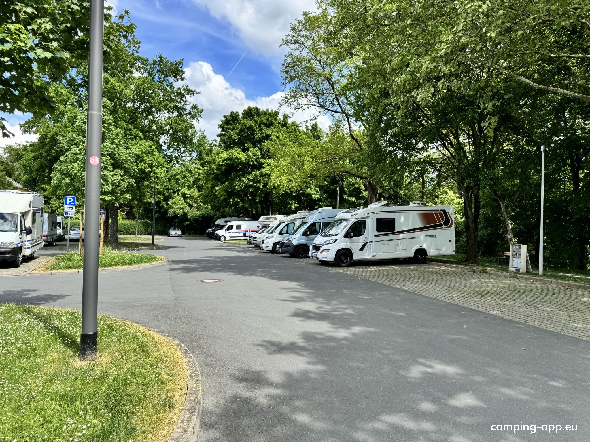 Stellplatz Am Roten Main — Karavan Sitesi in BT