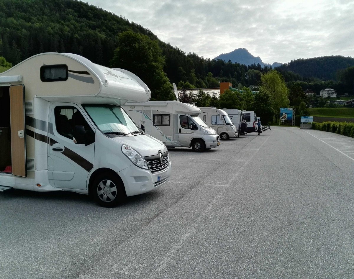 Stellplatz Aqua Salza — Aire camping car in Golling