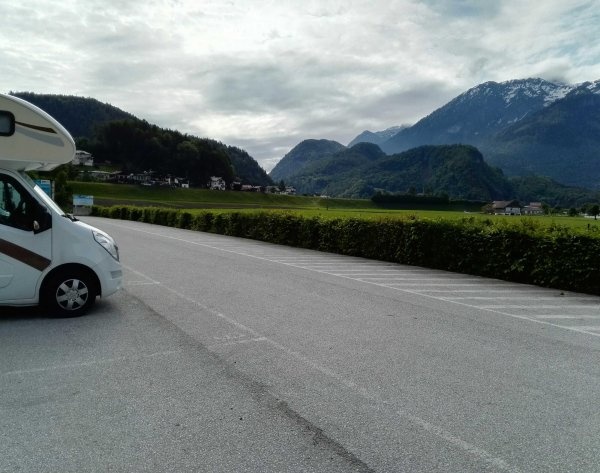 Stellplatz Aqua Salza — Campervan Site in Golling
